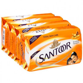 SANTOOR SNDL&TURM SOAP(100GX4) 1pcs